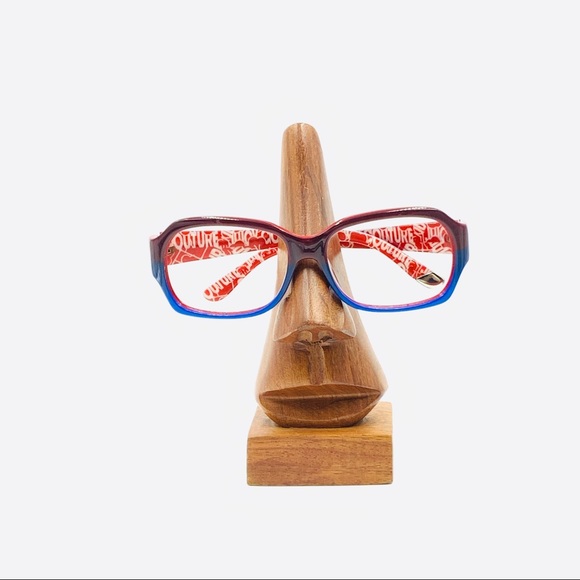 Juicy Couture Red/Black Oval Sunglasses Frames